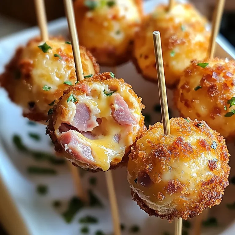 Cake pops salés jambon de poulet fromage