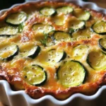 Clafoutis de courgettes au parmesan