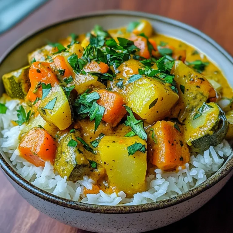 Colombo de Légumes Végétalien