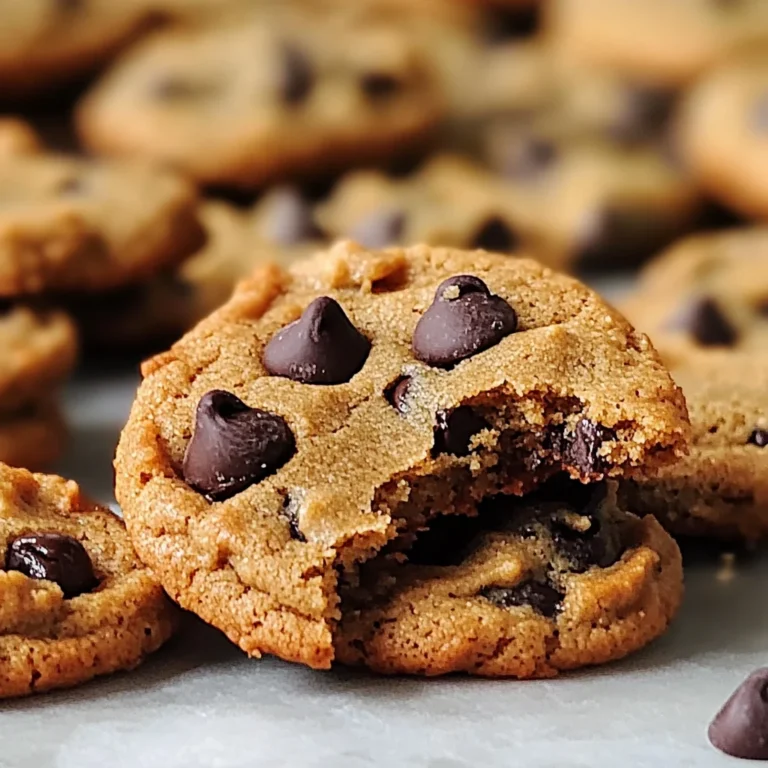 Cookies santé aux pois chiches