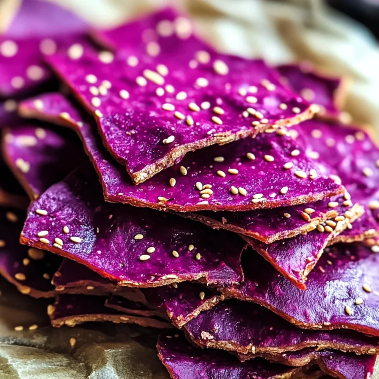 Crackers croustillants betterave et sésame