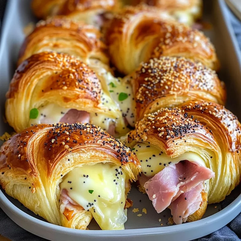 Croissants gourmands faciles
