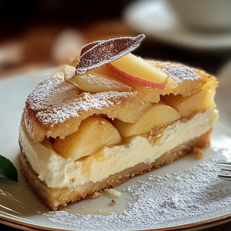 Fondant Moelleux aux Pommes et Mascarpone