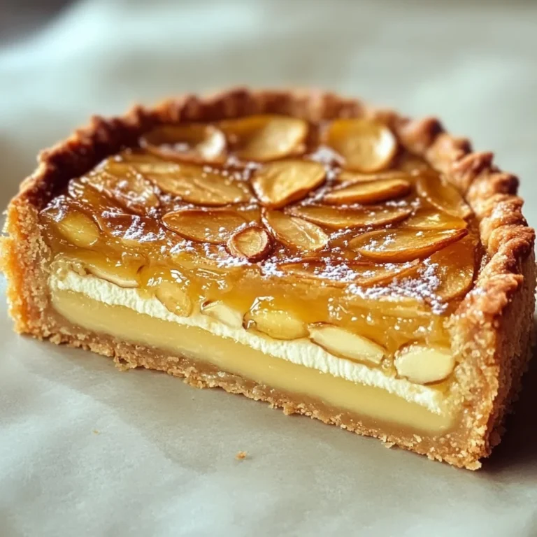 Gâteau Basque aux Amandes & Vanille