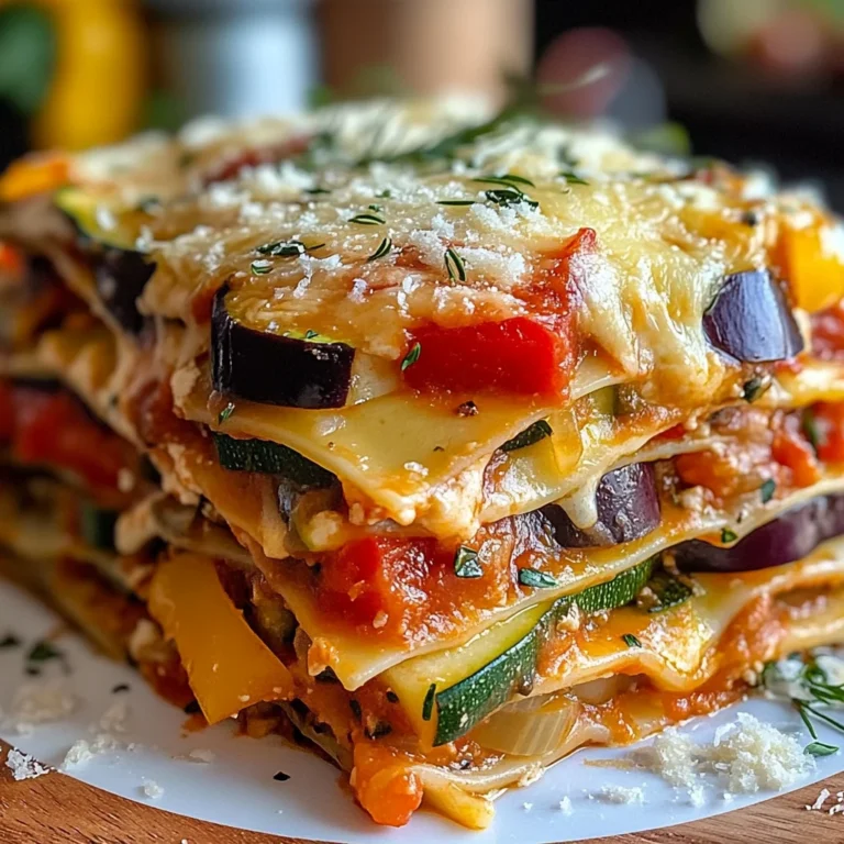 Lasagnes aux légumes d'été
