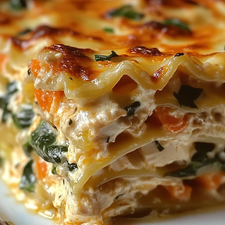 Lasagnes familiales aux légumes et poulet