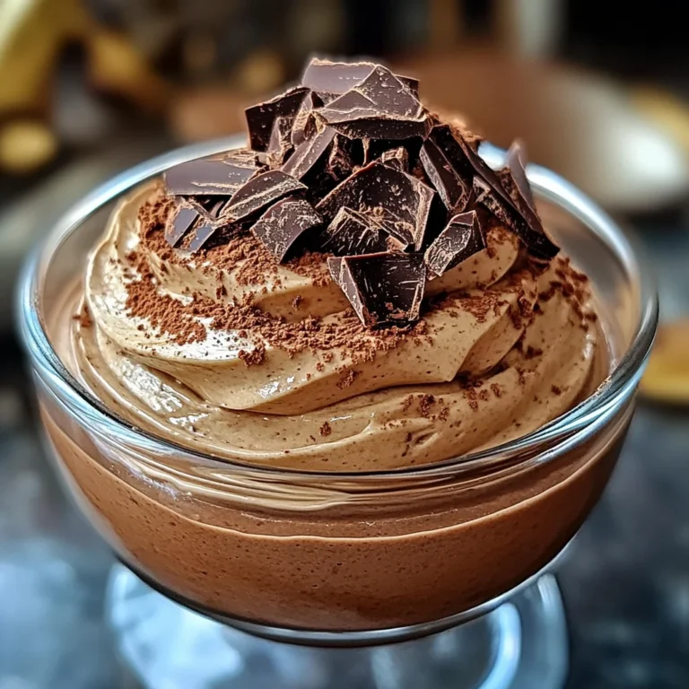 Mousse Mascarpone au Chocolat