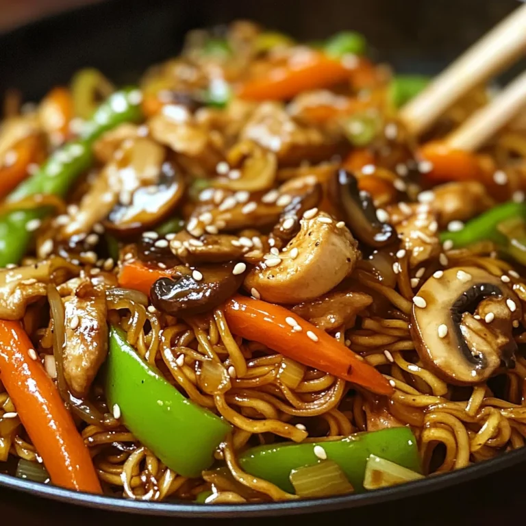 Nouilles sautées asiatiques rapides