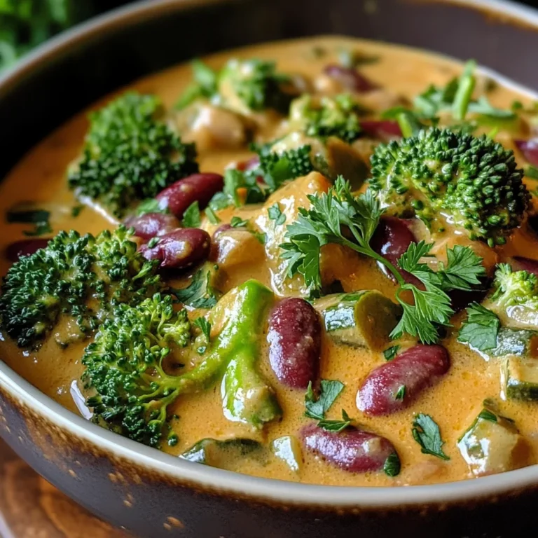 Plat végétal crémeux et gourmand