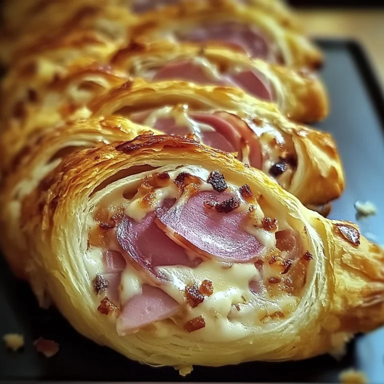 Roulé apéritif au jambon de poulet et fromage