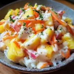 Salade Alaska fraîche et savoureuse