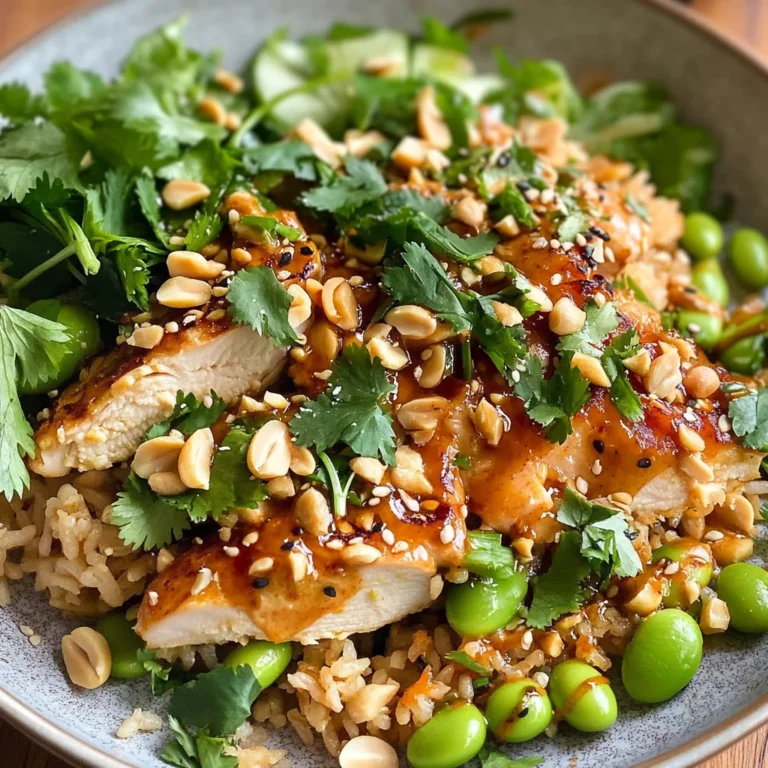Salade Satay Croquante et Épicée