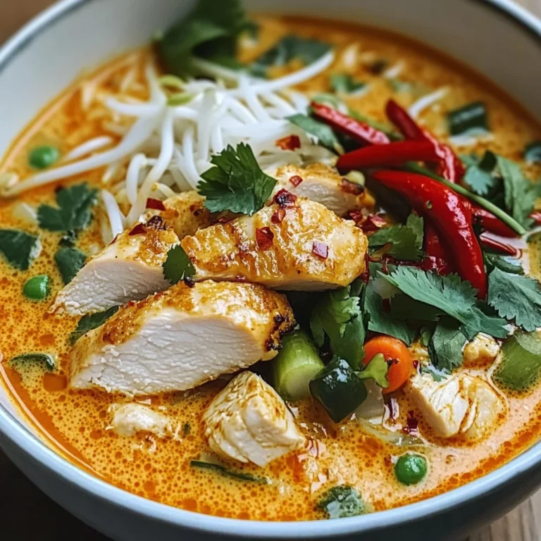 Soupe Thaï Délicieuse et Épicée