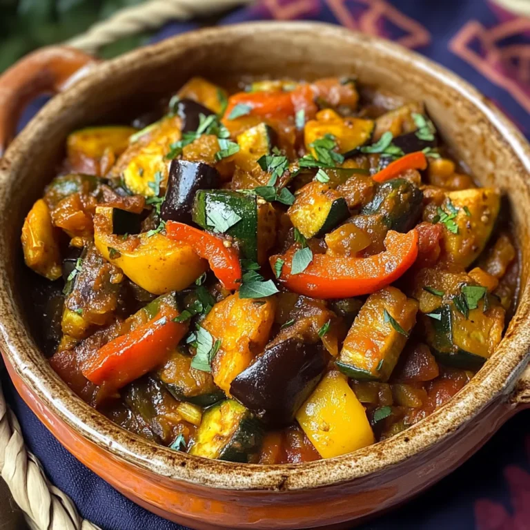 Tajine Végétarien Coloré
