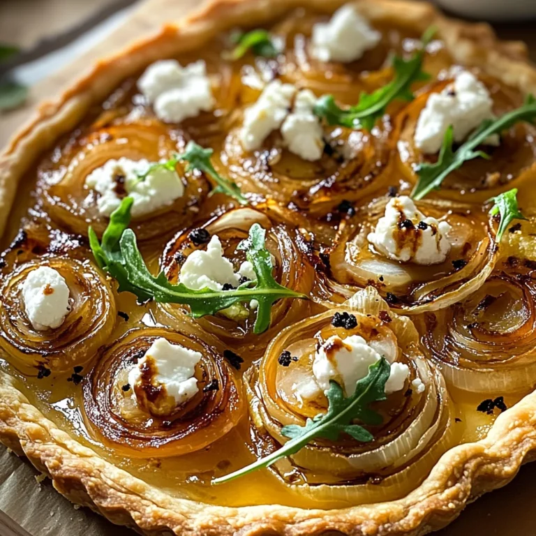 Tarte Gourmande aux Oignons