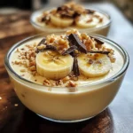 Crème Banane Maison : Un Dessert Léger et Fruité