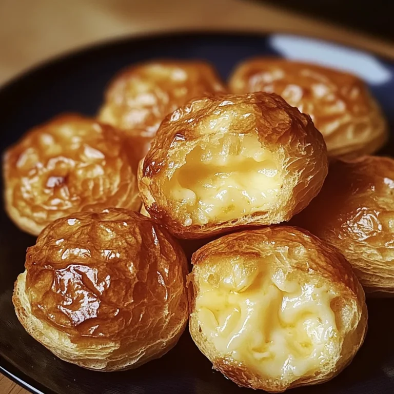 Gougères au Fromage