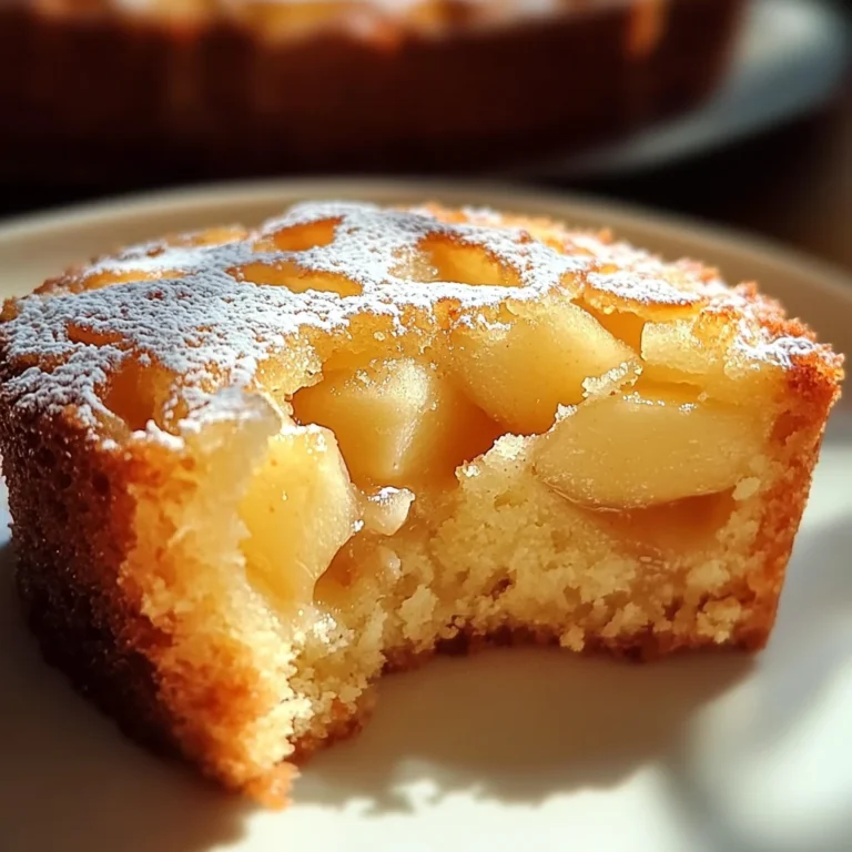 Mon gâteau Madeleine aux pommes – Une douceur réconfortante