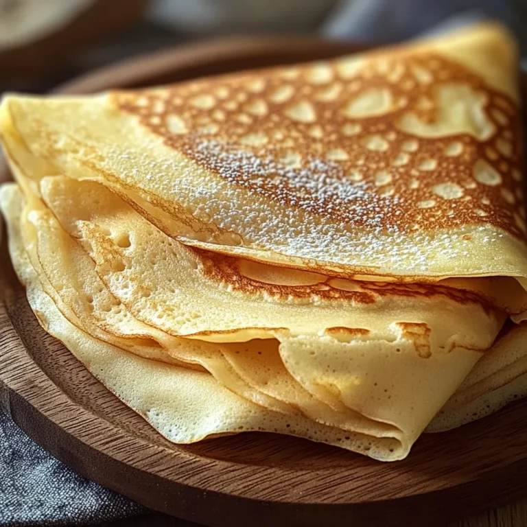 Pâte à crêpes délicieuse