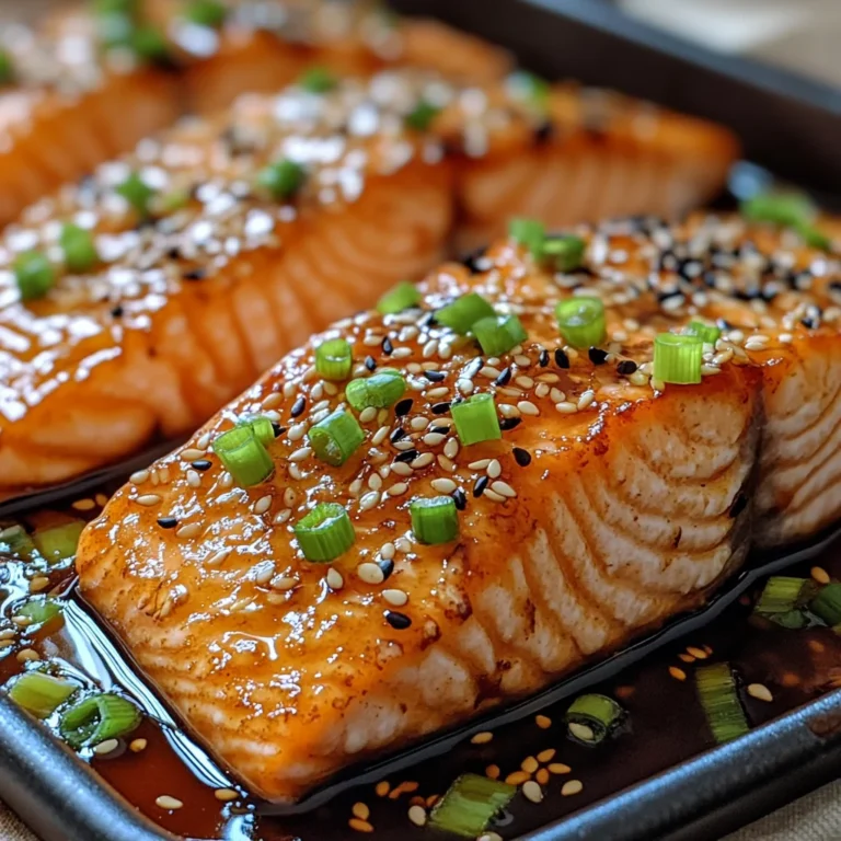 Pavé de saumon au miel et sauce soja