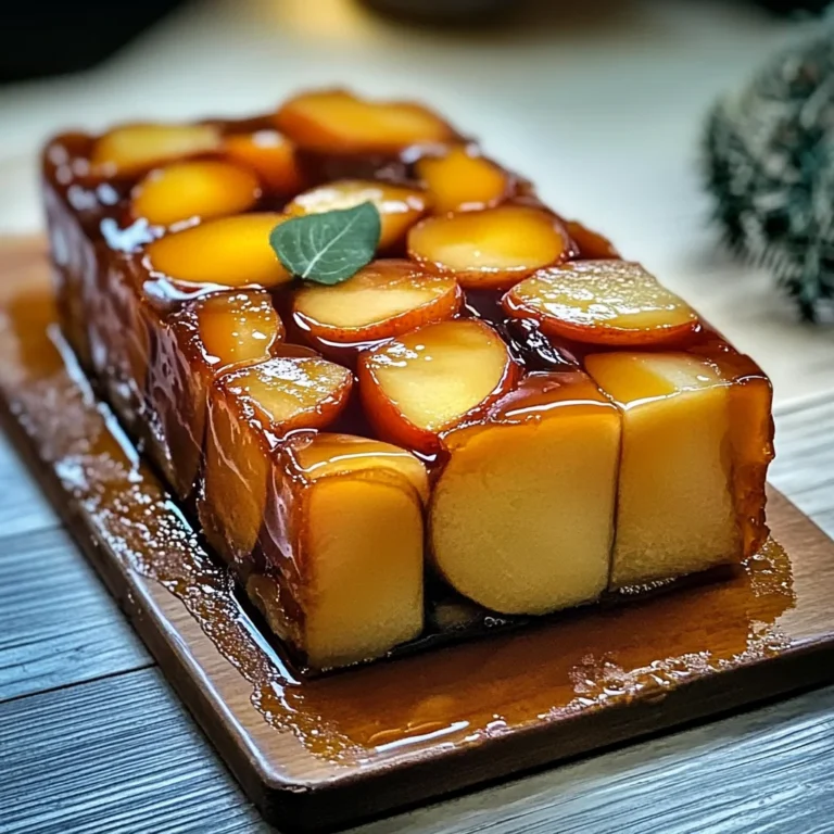 Terrine aux Pommes Caramélisées