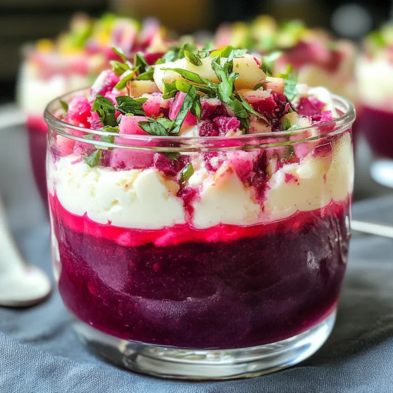 verrine betterave fromage frais