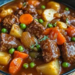 Bœuf mijoté aux légumes