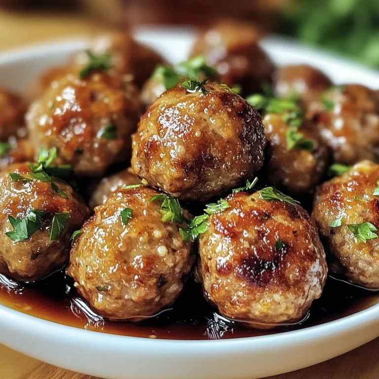 Boulettes de Viande Maison