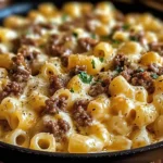 Coquillettes au Bœuf et à la Crème : Un Plat Réconfortant et Savoureux