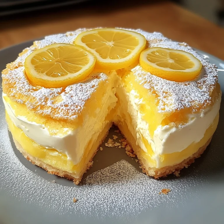 Fondant Citron Mascarpone : Une Douceur Moelleuse et Parfumée