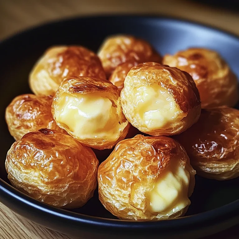 Gougères au Fromage