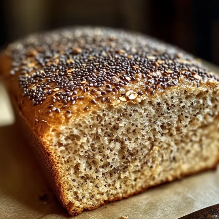 Pain à l'Avoine et aux Graines de Chia Sans Gluten