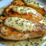 Poulet Sauce Boursin à l’Ail et Fines Herbes