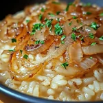 Riz à l'oignon à la française