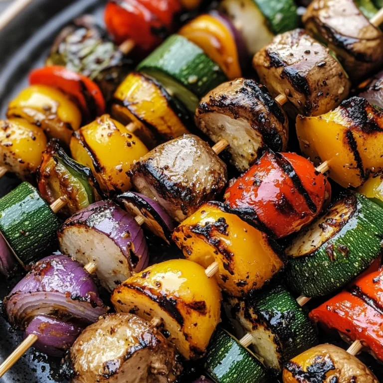 Brochettes de Légumes Grillés
