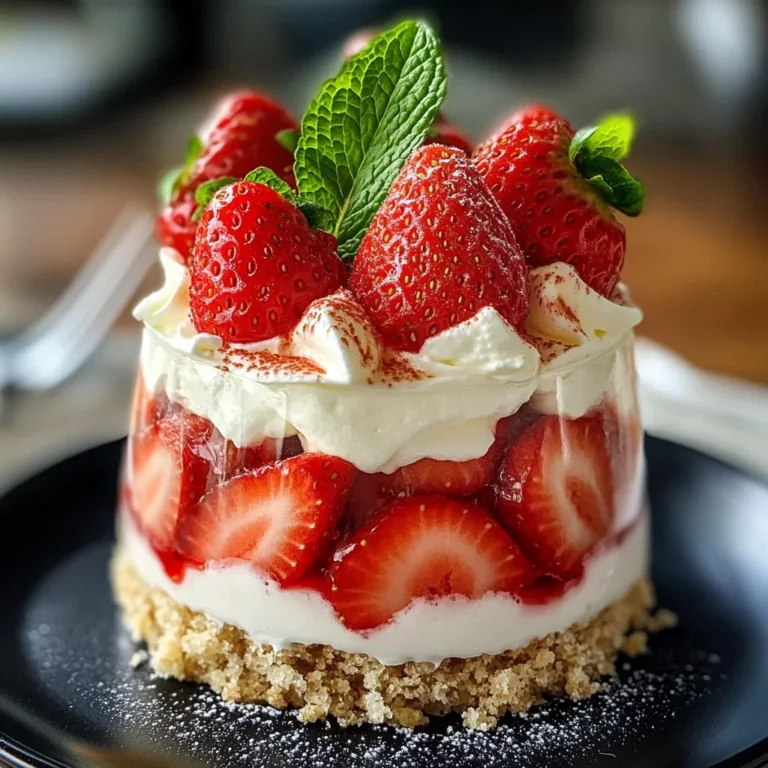 Coupe Fraises Mascarpone