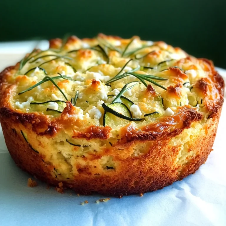 Moelleux au Chèvre et Courgette